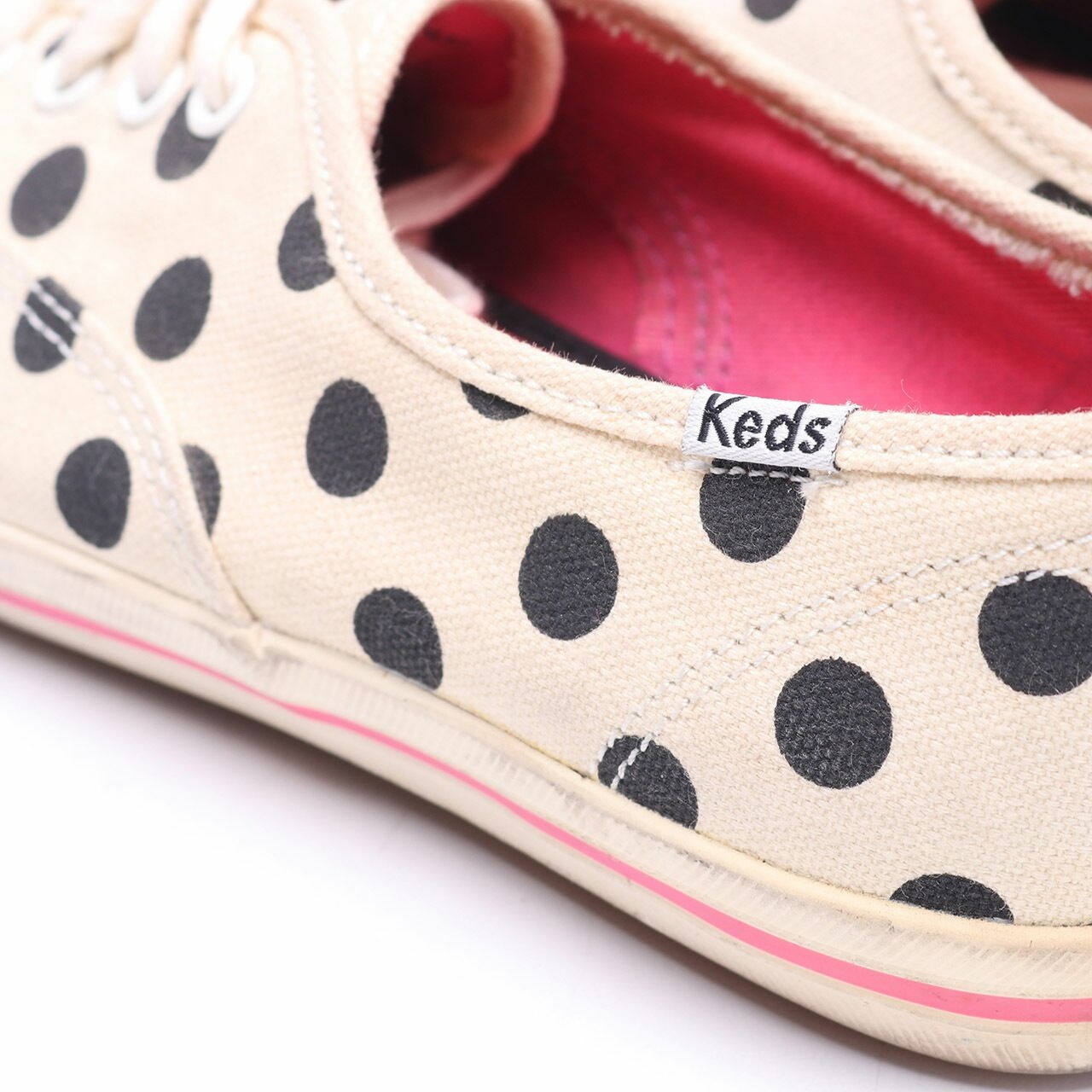 Keds For Kate Spade Cream Polkadots Sneakers