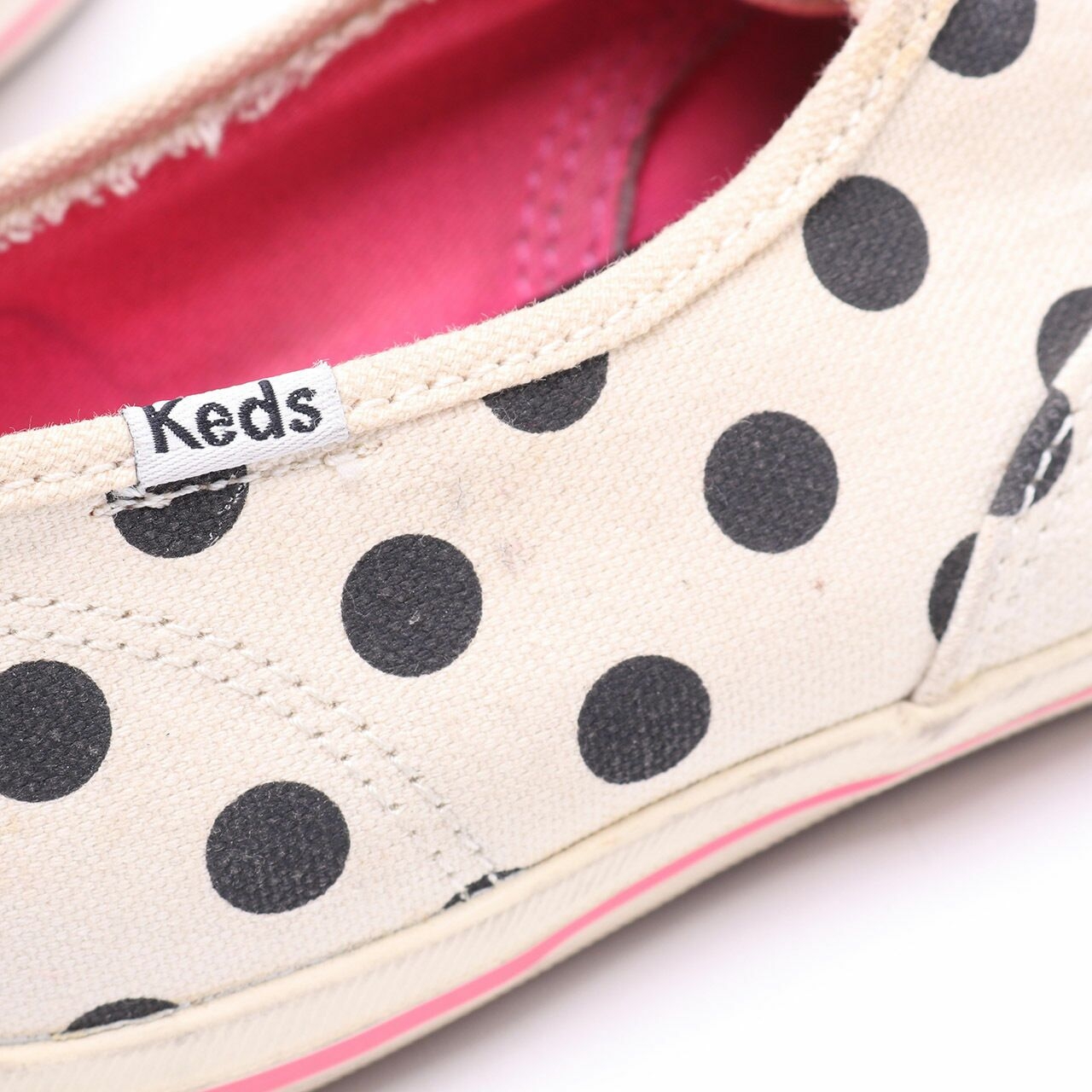 Keds For Kate Spade Cream Polkadots Sneakers