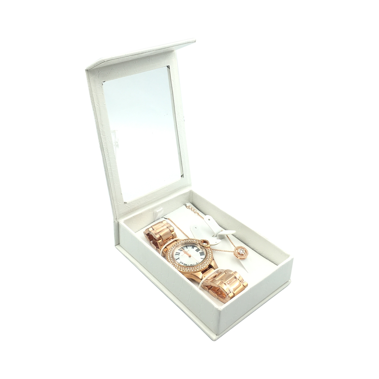 Forvor Montreal Rose Gold Jewellery And Watch