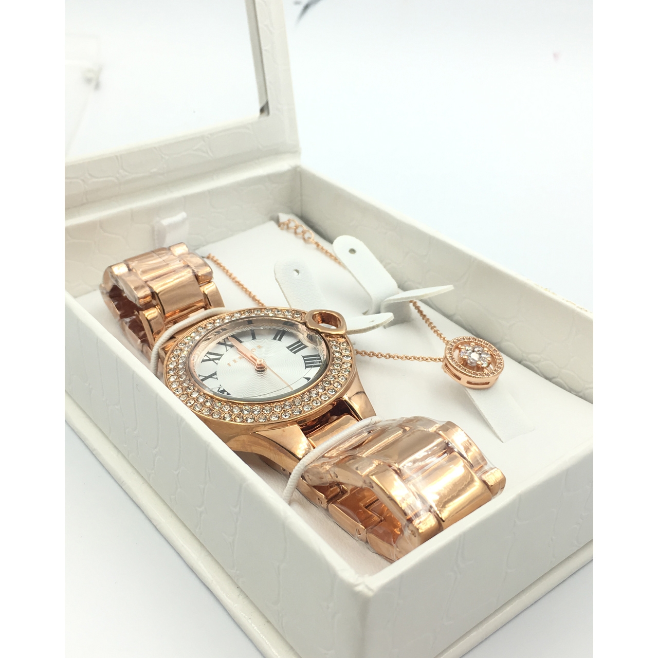 Forvor Montreal Rose Gold Jewellery And Watch