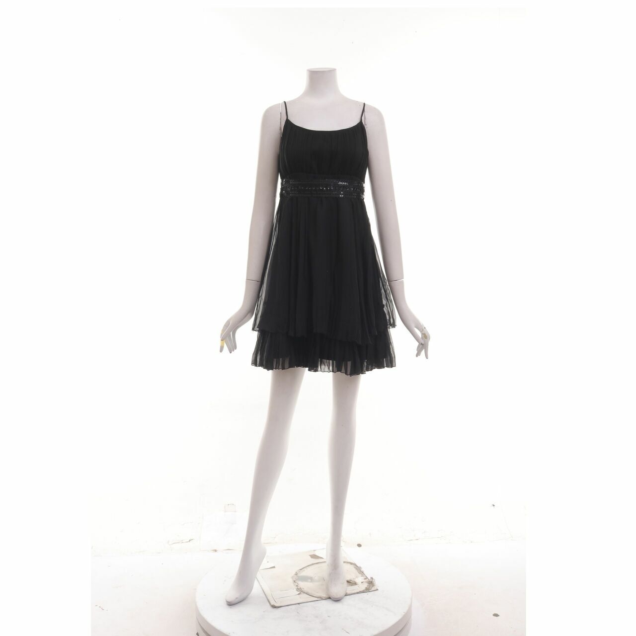 VOTUM By Sebastian & Cristina Black Mini Dress