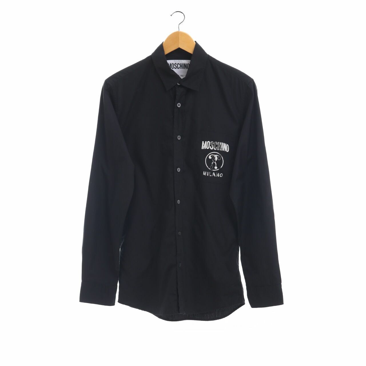 Moschino Black Long Sleeve Shirt