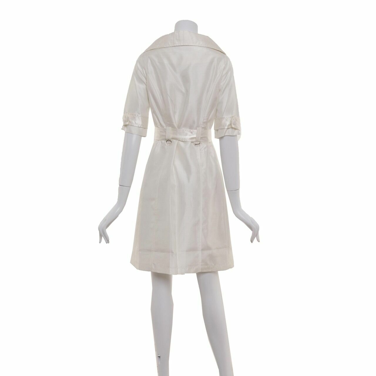 Vesperine Off White Mini Dress