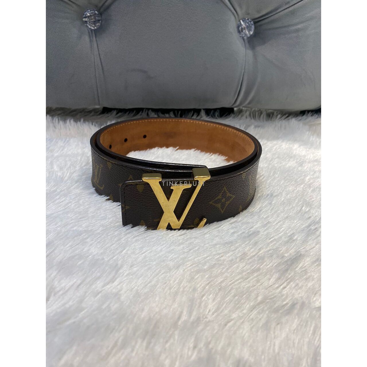 Louis Vuitton Monogram Canvas Frame Belt