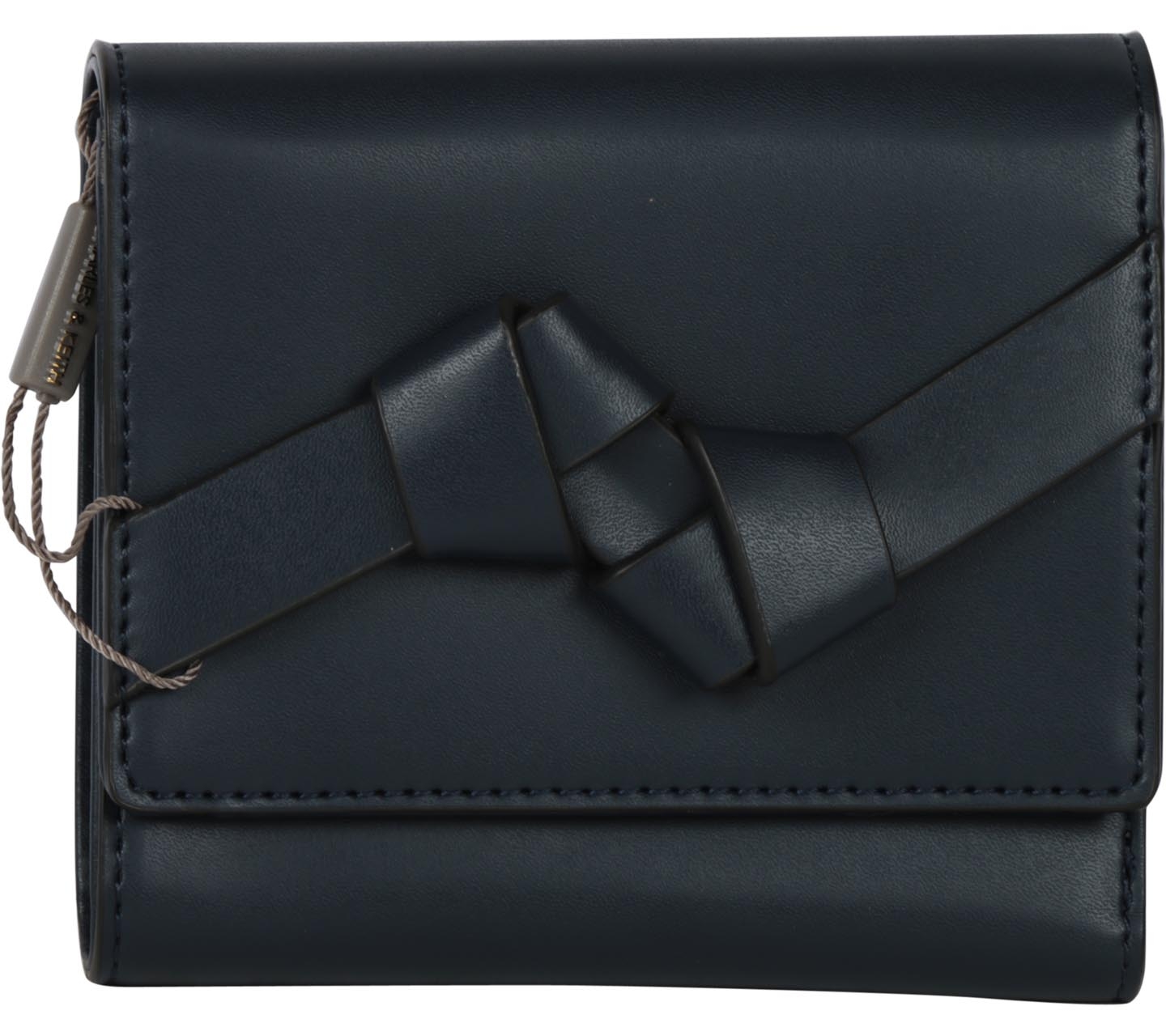 Charles and Keith Dark Blue Folded Wallet