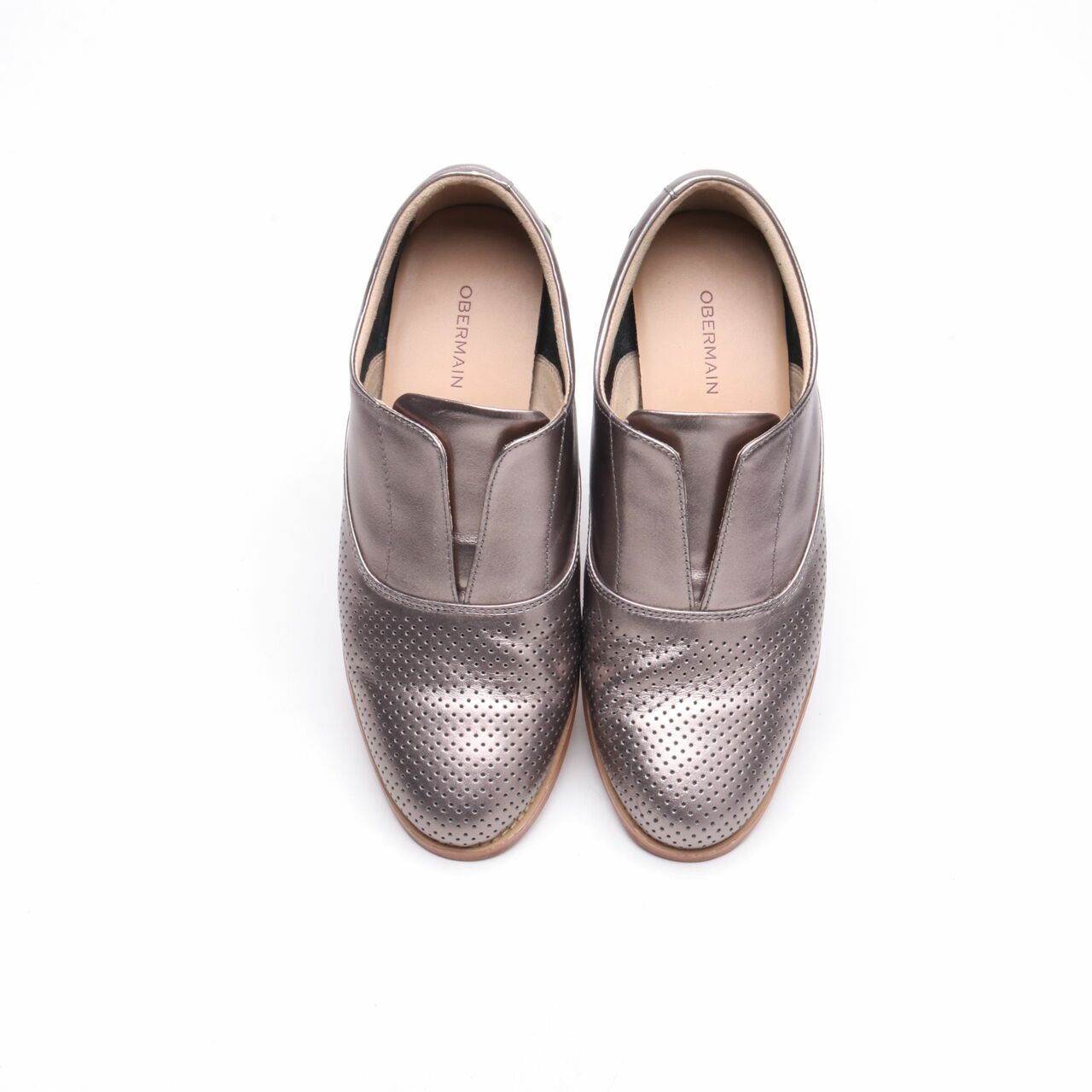 Obermain Gerry Andrina Silver Loafers