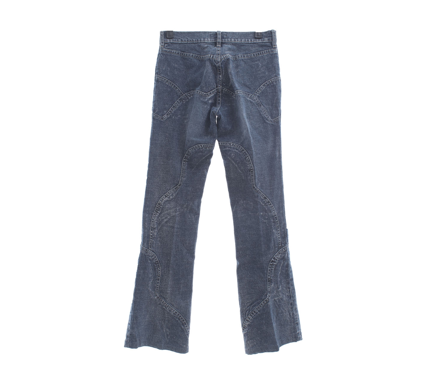 Seven 7 Dark Blue Whased Trousers