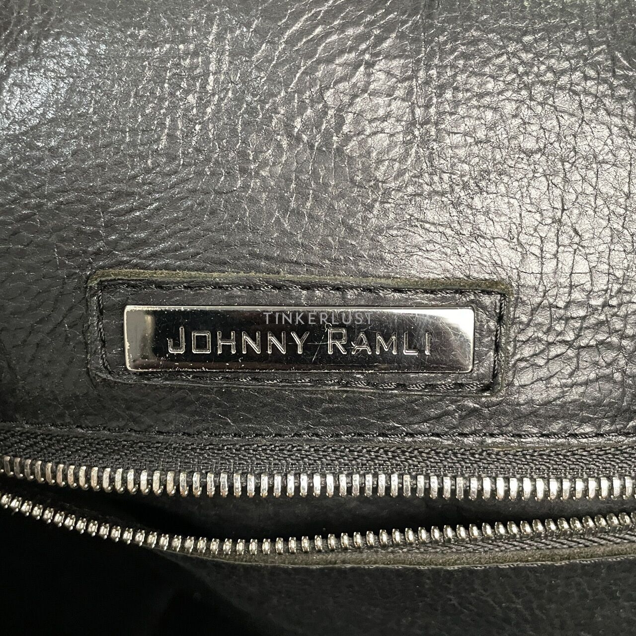 Johnny Ramli Black Tote Bag