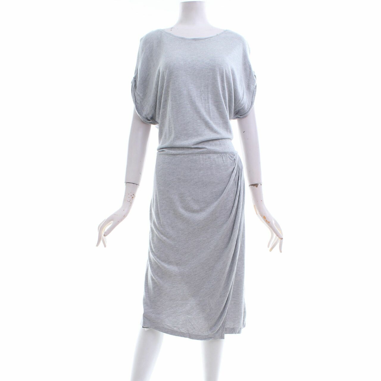 H&M Grey Midi Dress
