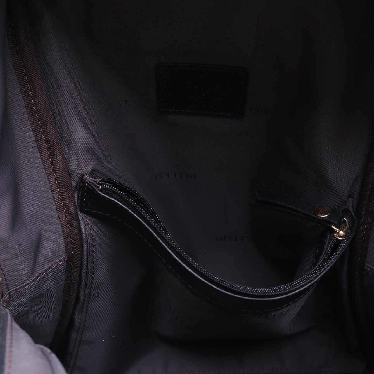 Dellest Black Multi-Pattern Backpack