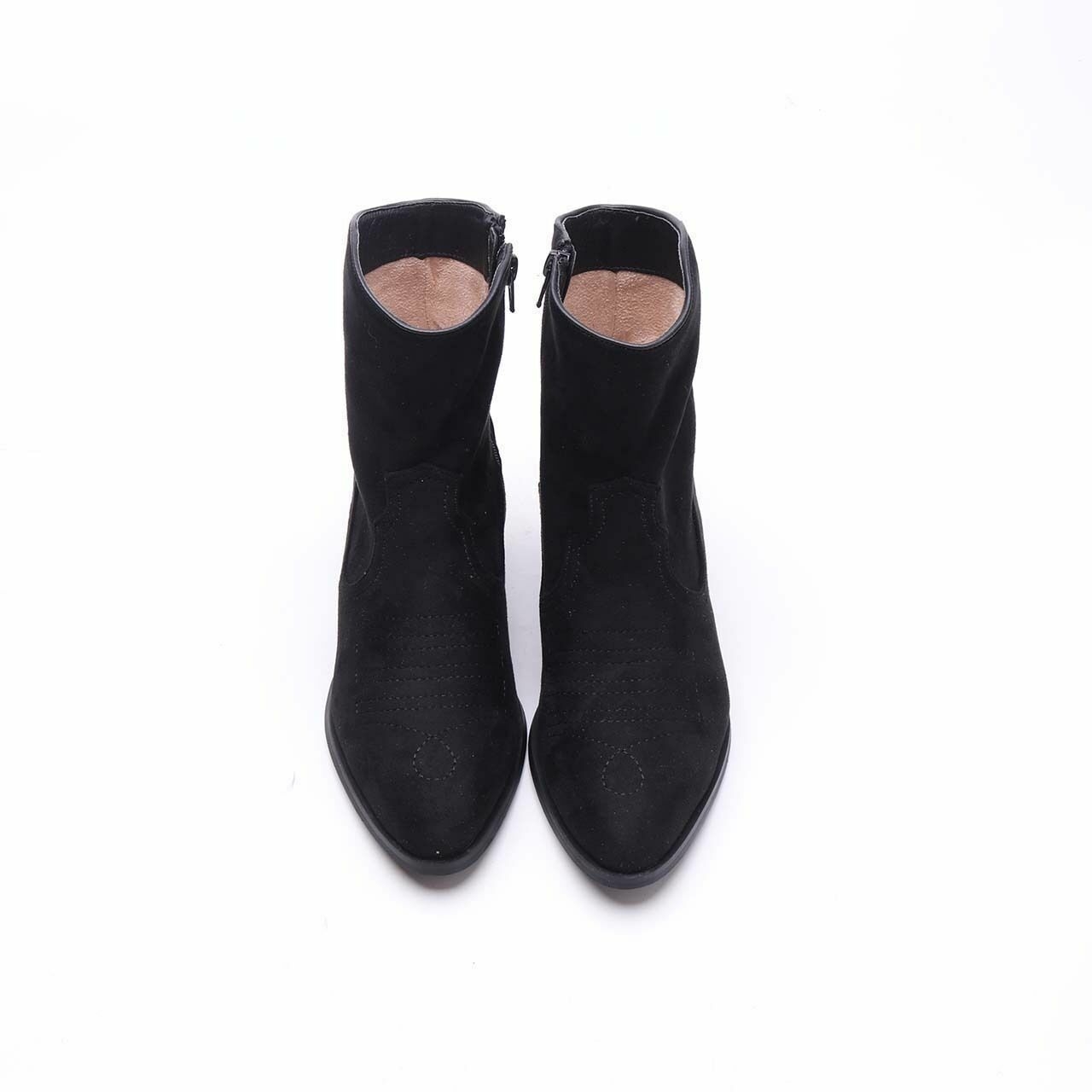 Vanessa Wu Black Suede Boots
