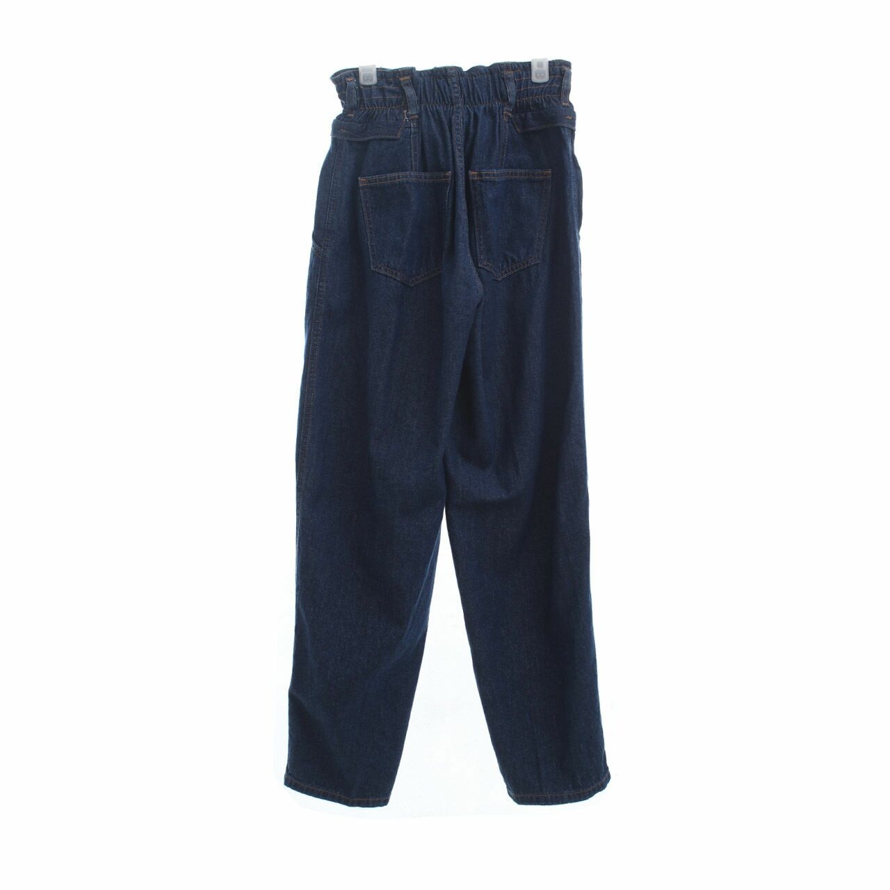 Zara Dark Blue Denim Long Pants