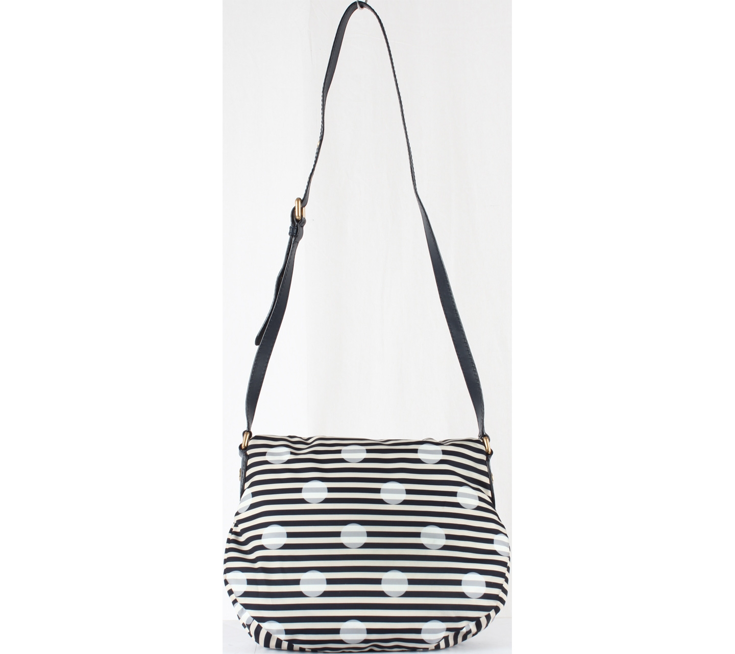 Marc By Marc Jacobs Dark Blue And Cream Sling Bag
