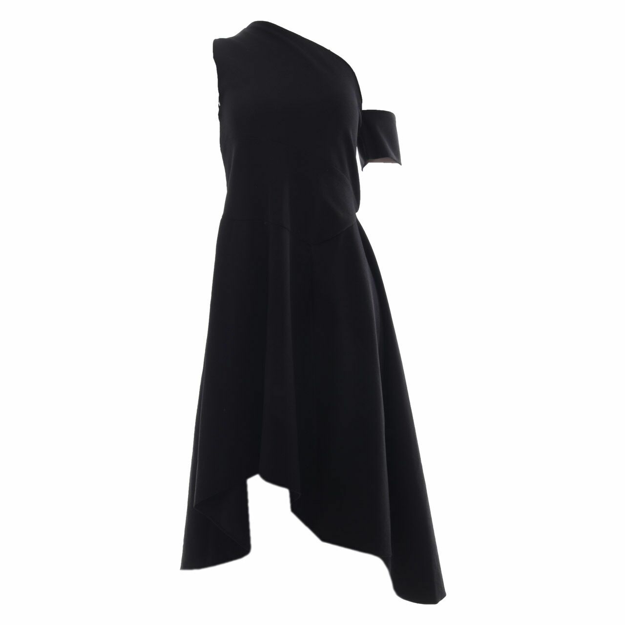 Noho The Label Black One Shoulder Mini Dress