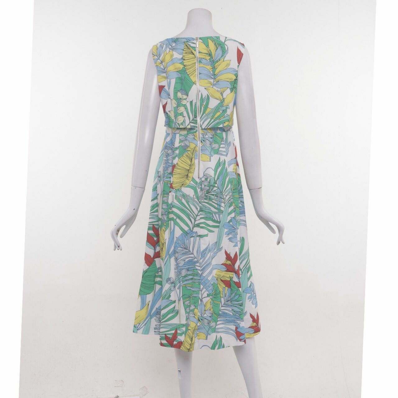 bYSI Multi Floral Midi Dress
