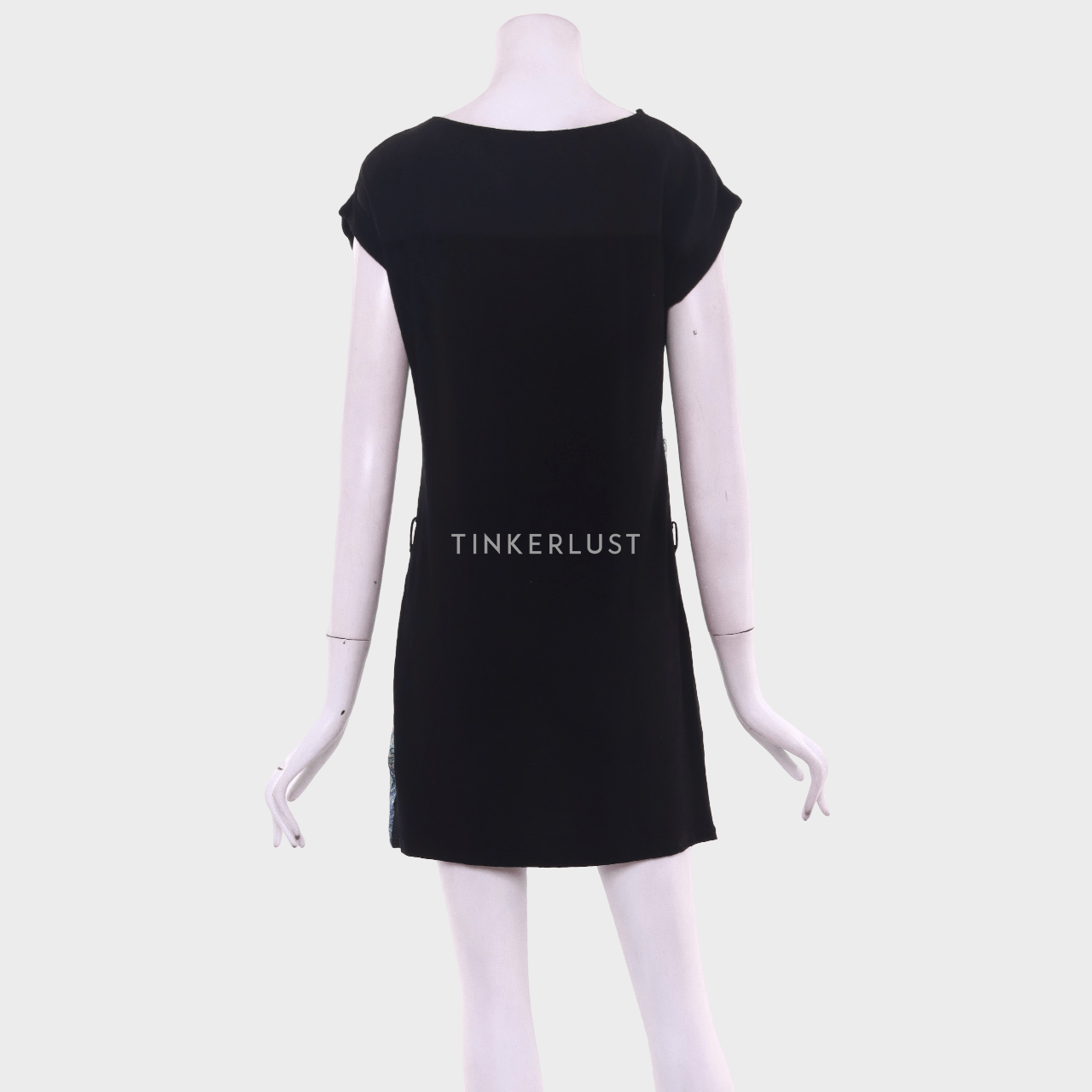 Promod Black Multi Mini Dress