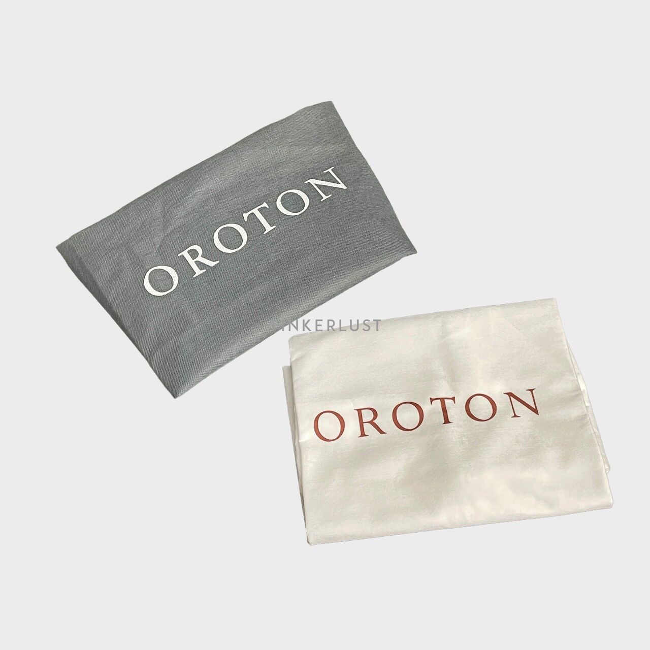 Oroton Red & White Satchel Bag