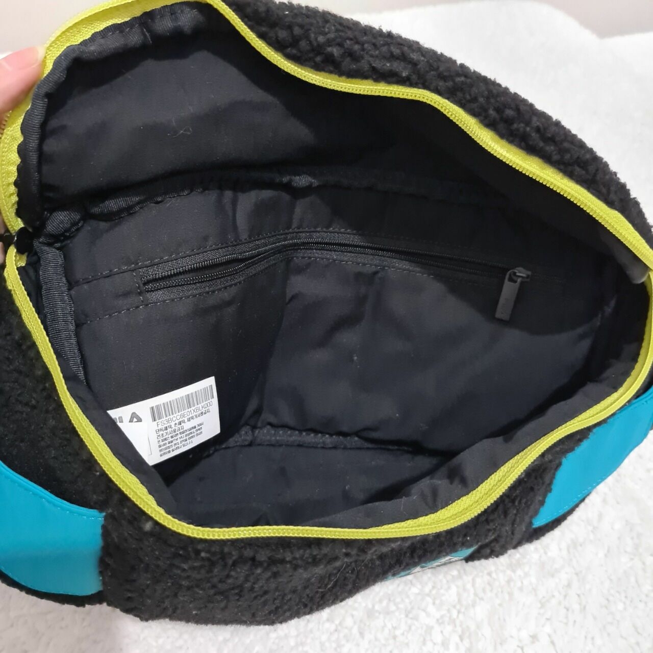 Fila Explore Black Shoulder Bum Bag