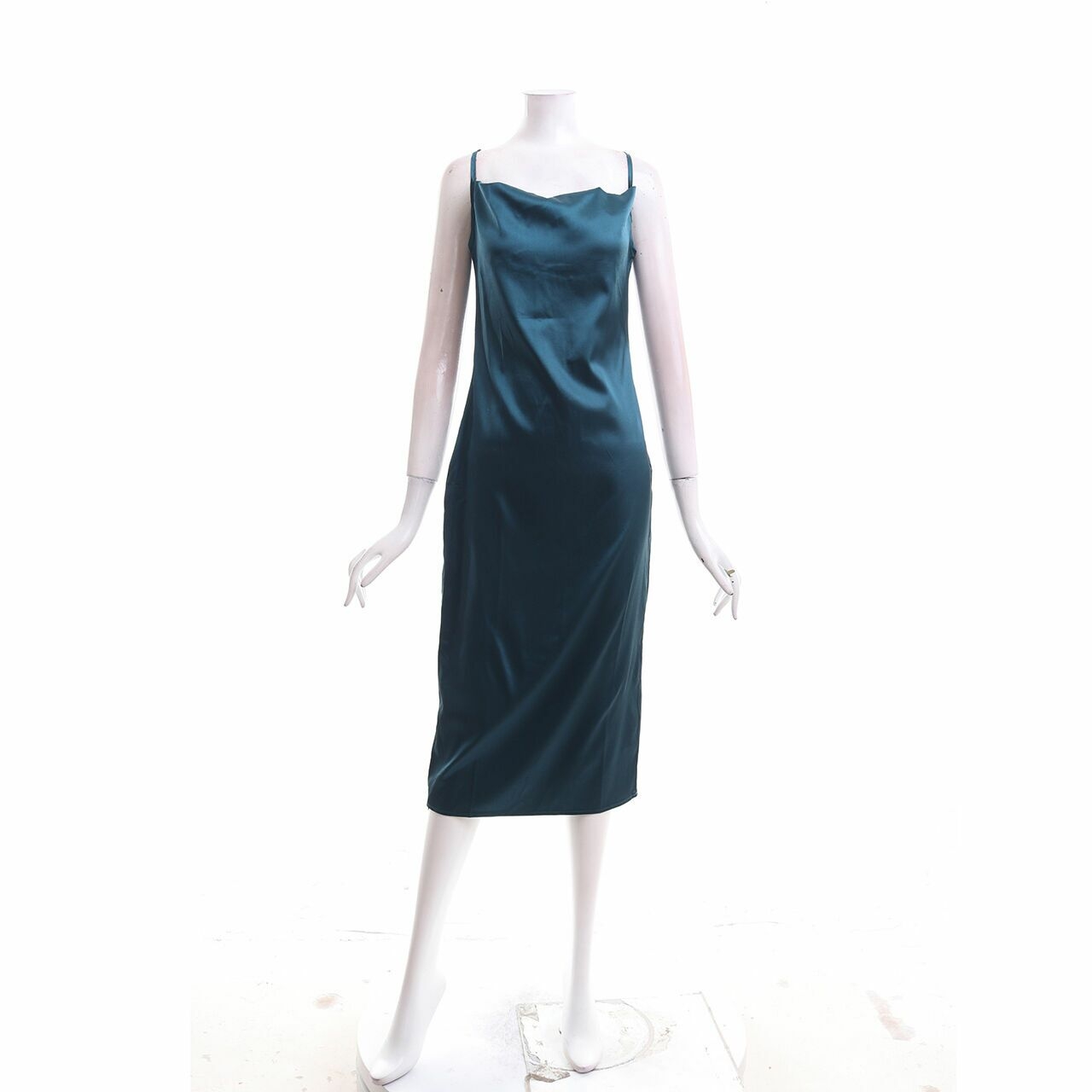 Private Collection Blue Green Midi Dress
