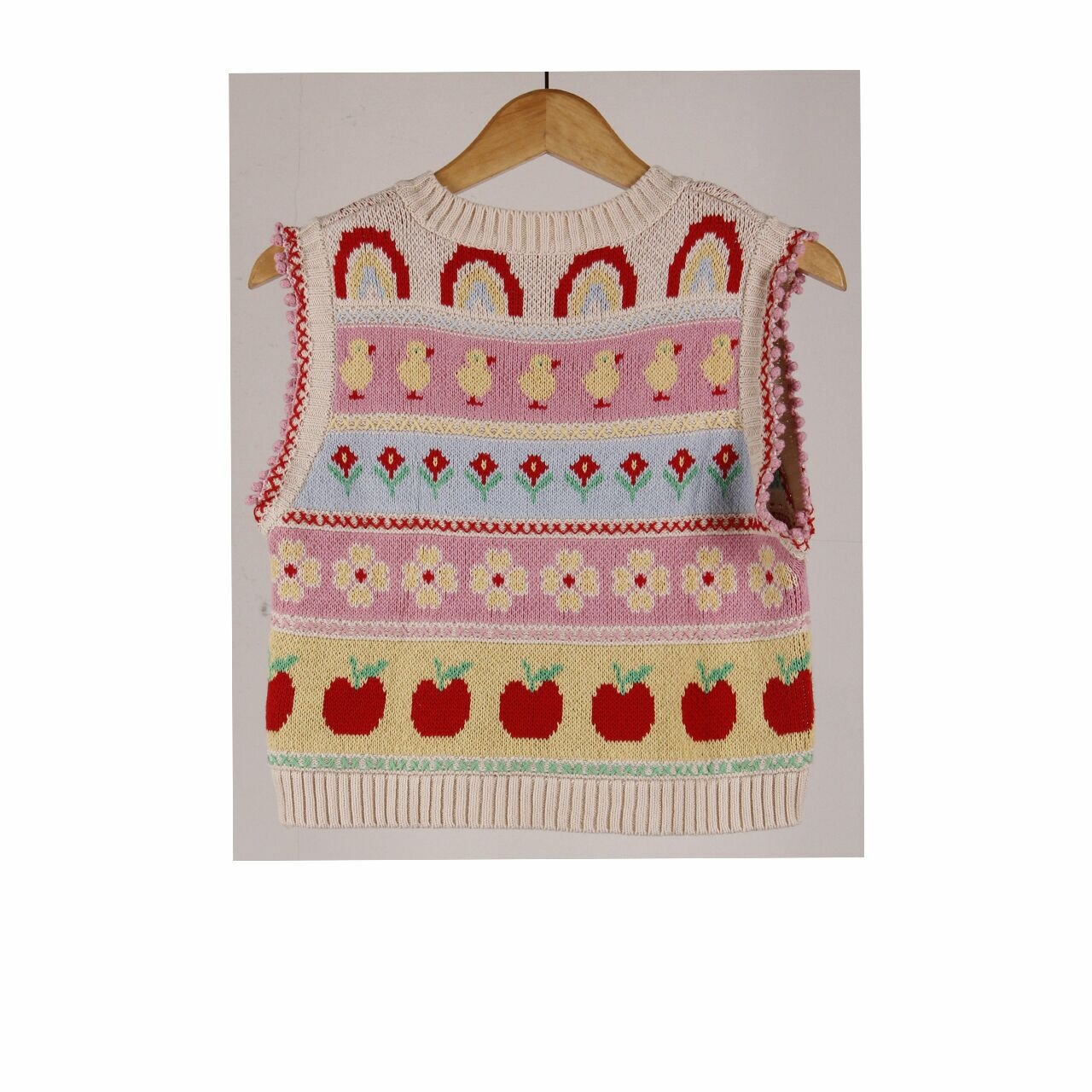 Zara Multicolour Knit Vest