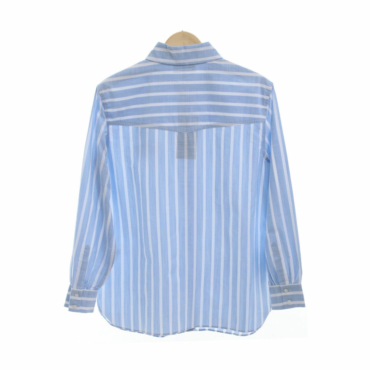 Karl Lagerfeld Stripes Blue with Patch Shirt 