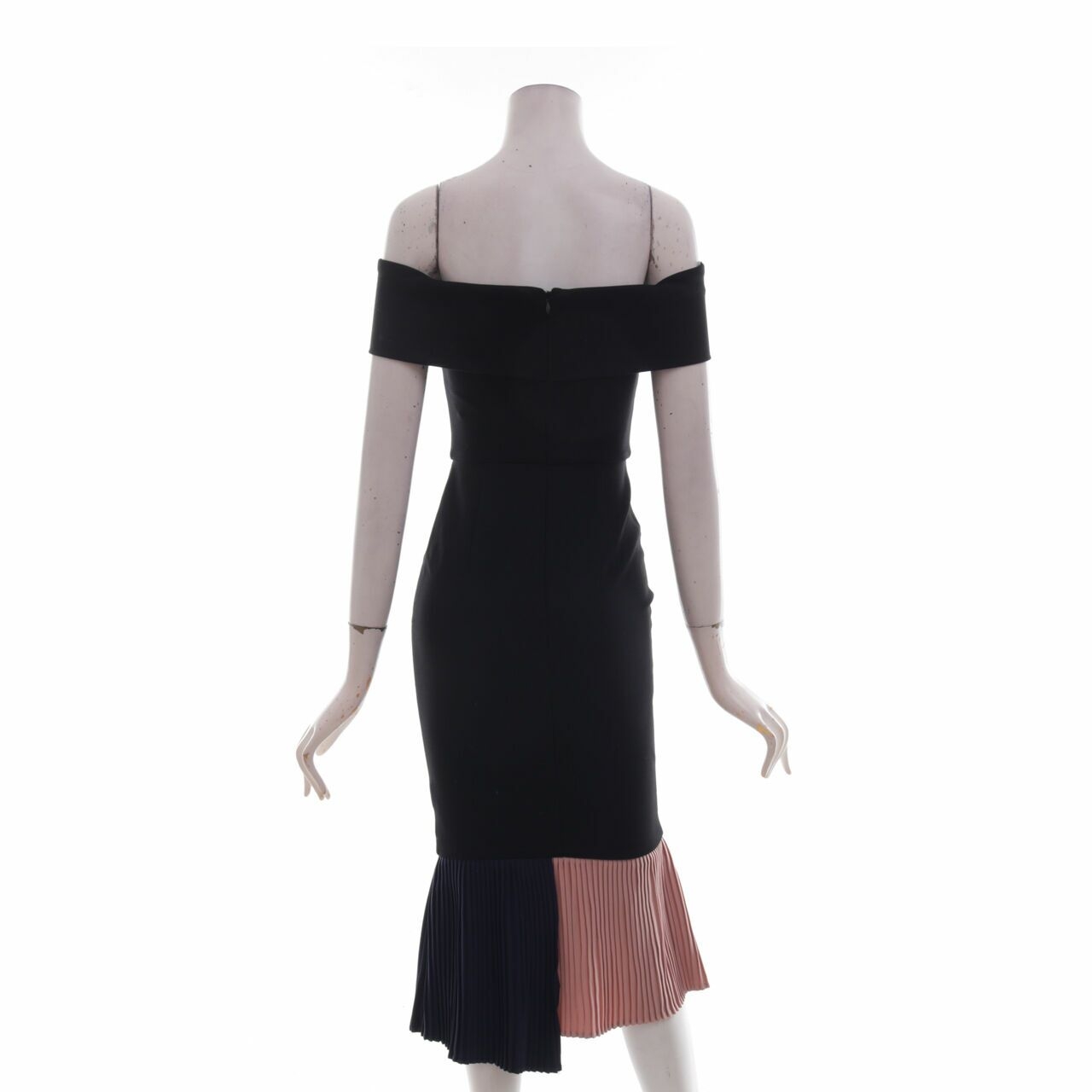 Collate The Label Black Midi Dress