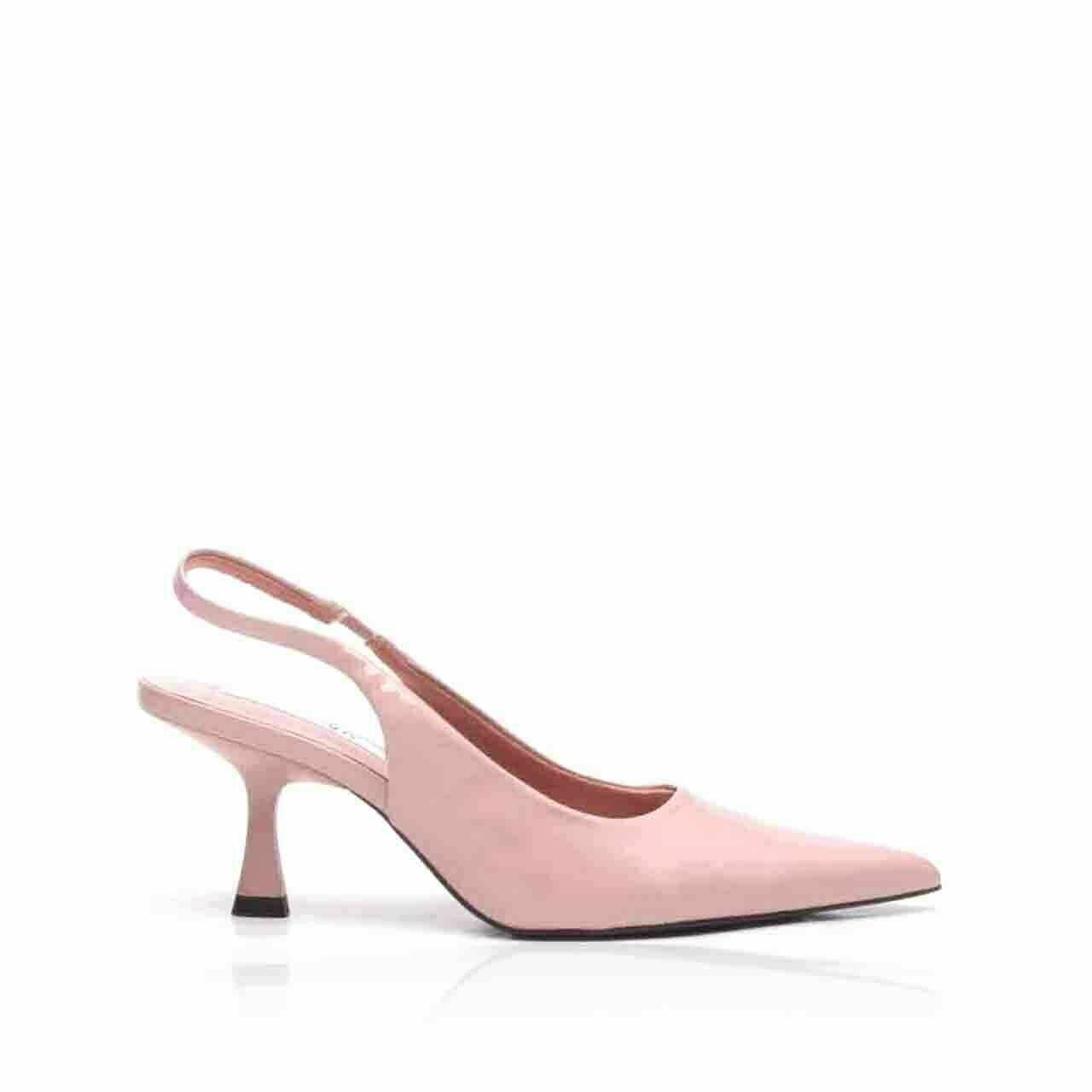Zara Slingback Heels Pink