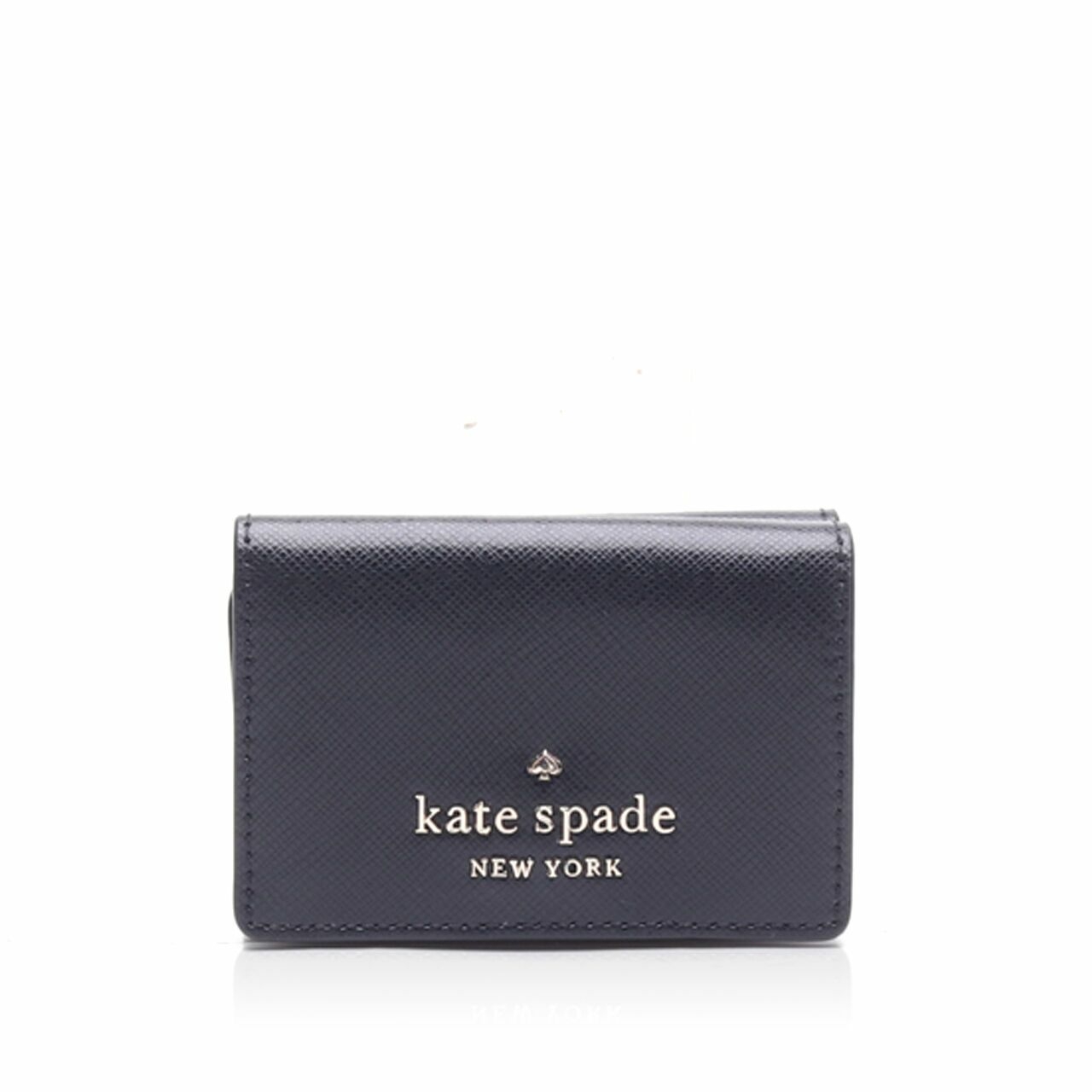 Kate Spade Staci Trifold Black Micro Wallet