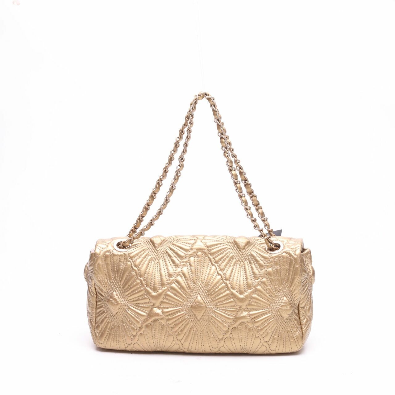 Chanel  Limited Edition Gold on Gold Shoulder Bag