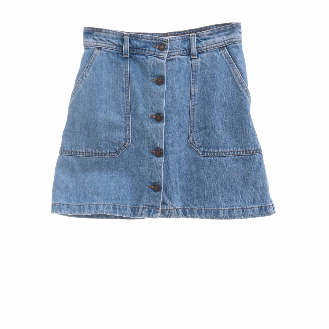 Zara Dark Blue Mini Skirt