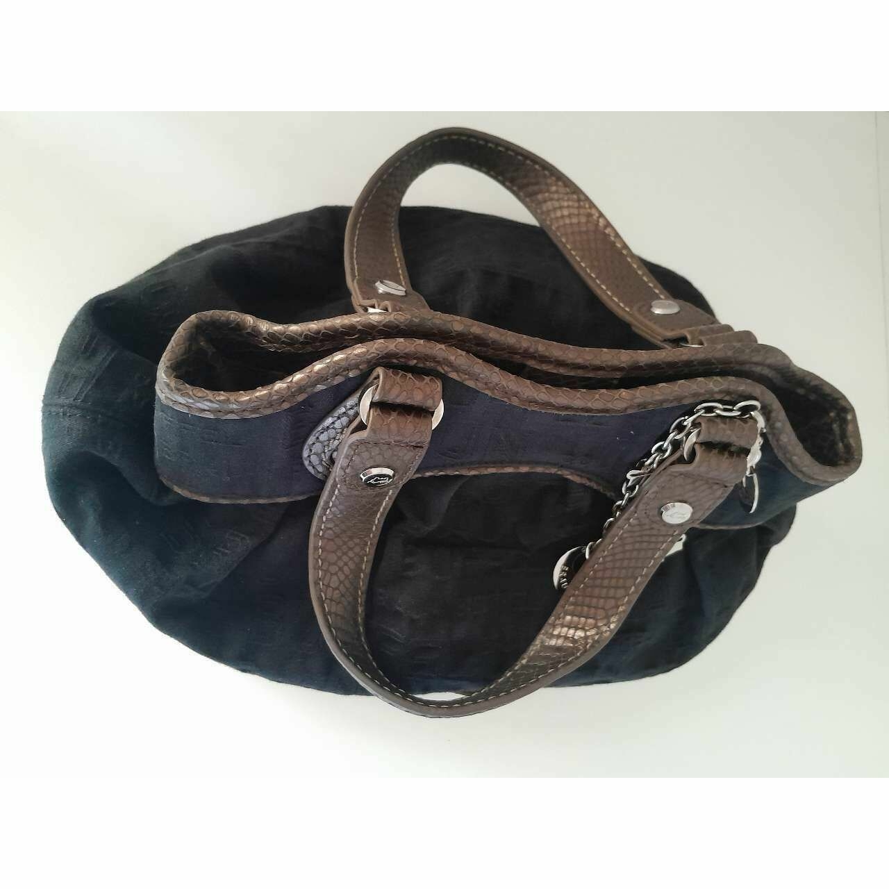 Braun Buffel Brown & Black Handbag