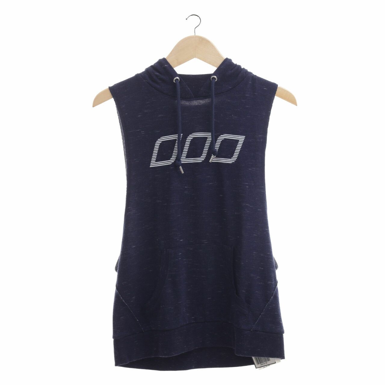 Uniquely Lorna Jane Navy Sleeveless With Hoodie 