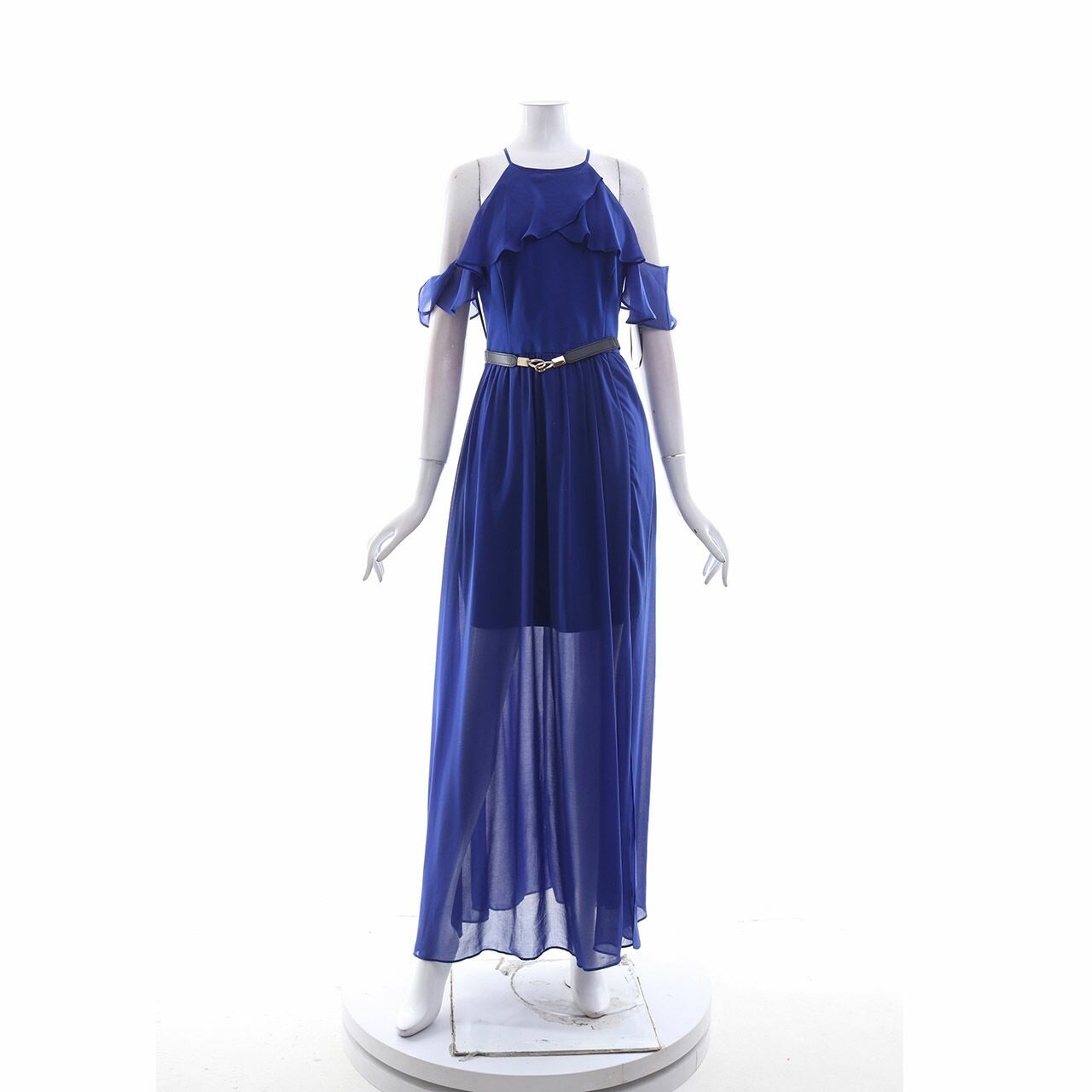 Forever New Blue Long Dress