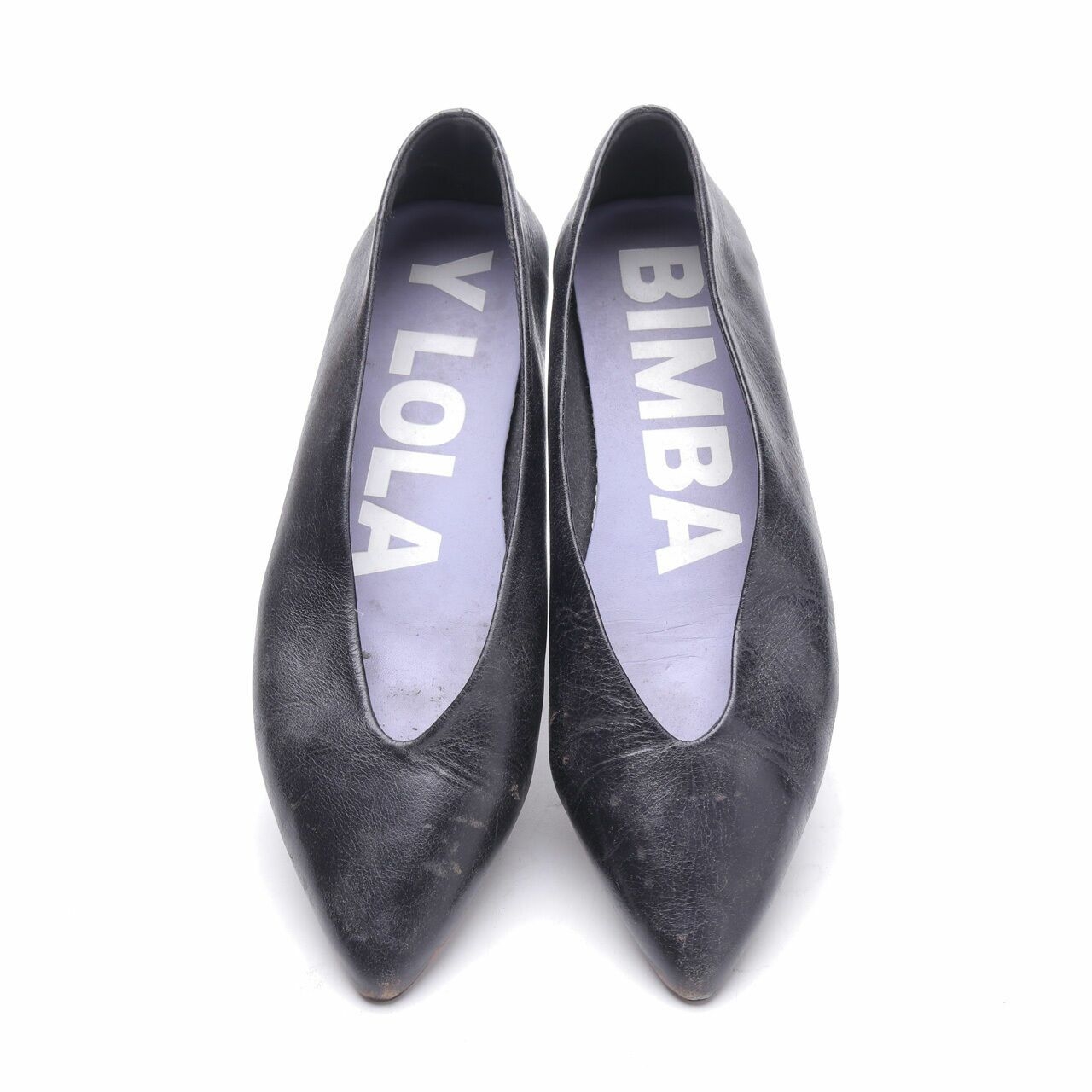 Bimba Y Lola Black Flats Shoes