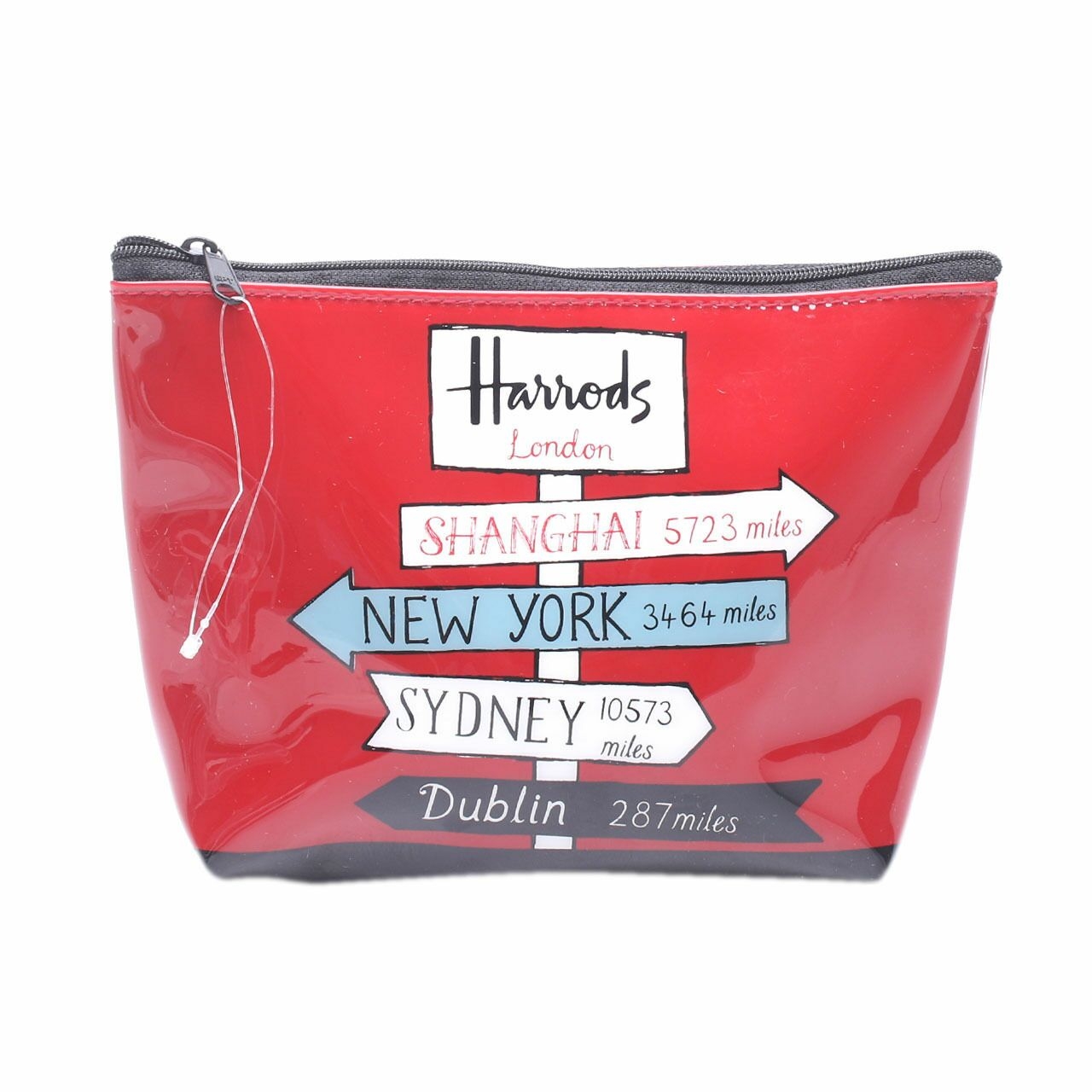 harrods Red Pouch