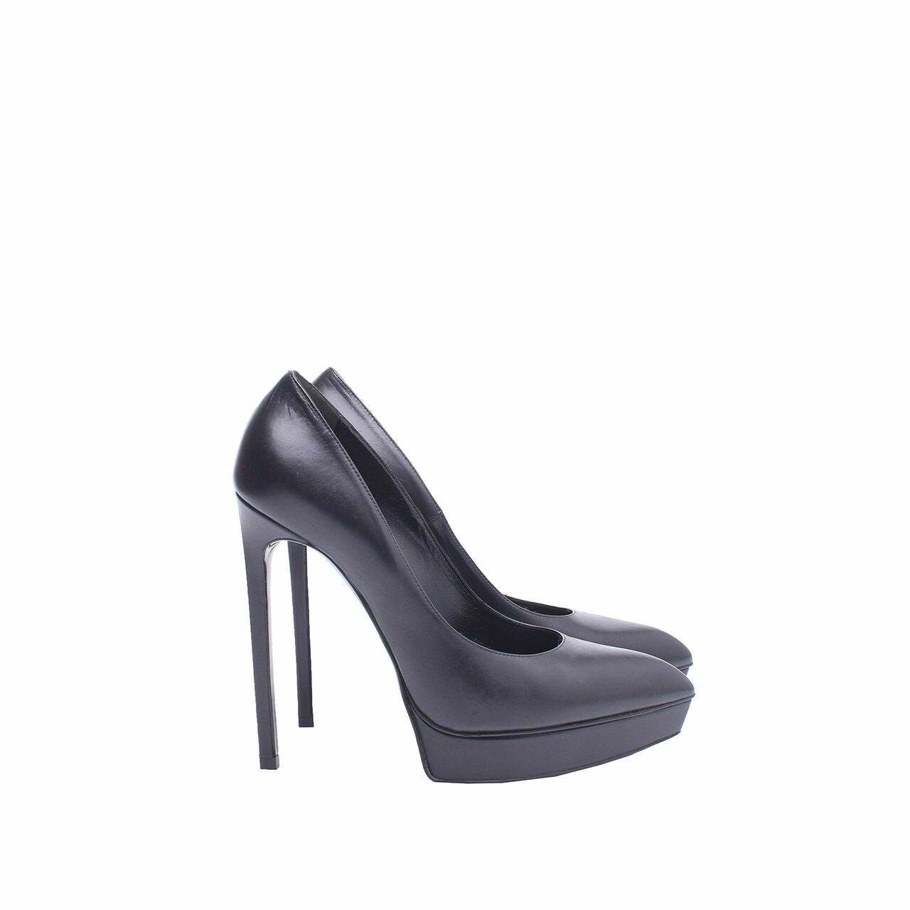 Saint Laurent Paris Black Pump Heels