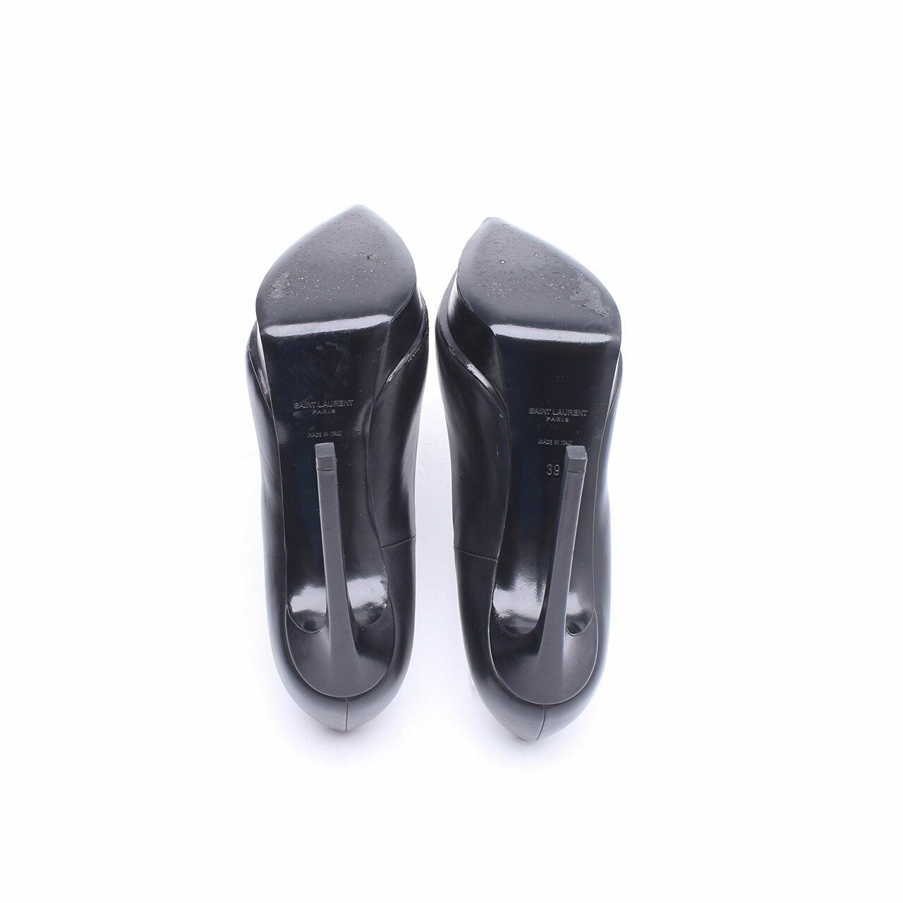 Saint Laurent Paris Black Pump Heels