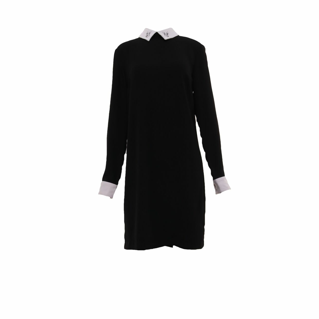 Victoria Beckham For Target Black Shirt Mini Dress