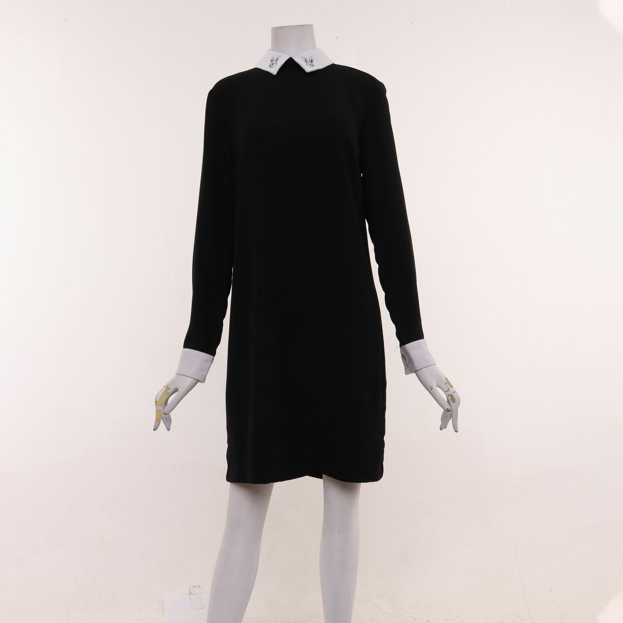 Victoria Beckham For Target Black Shirt Mini Dress