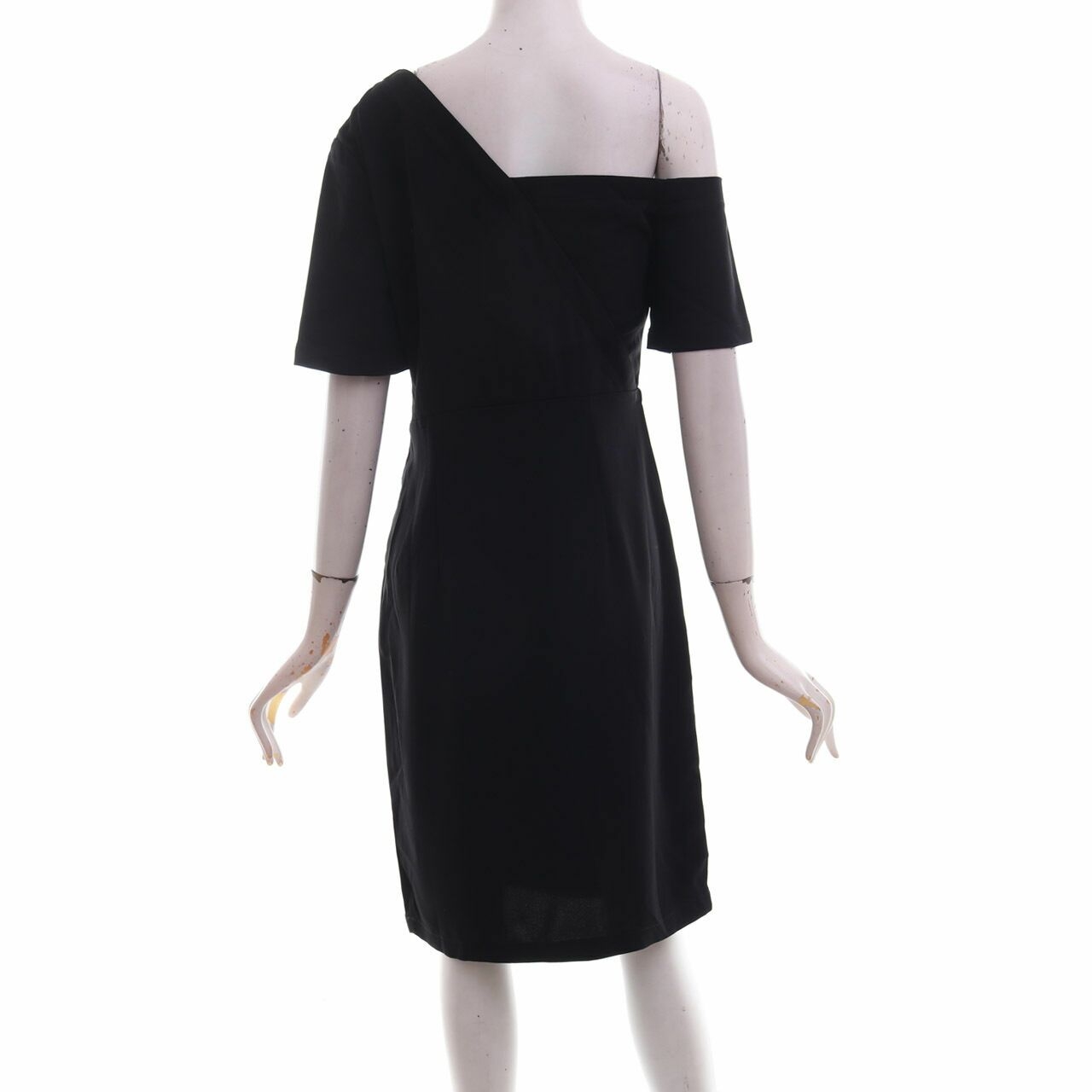 Cocoon Black Mini Dress