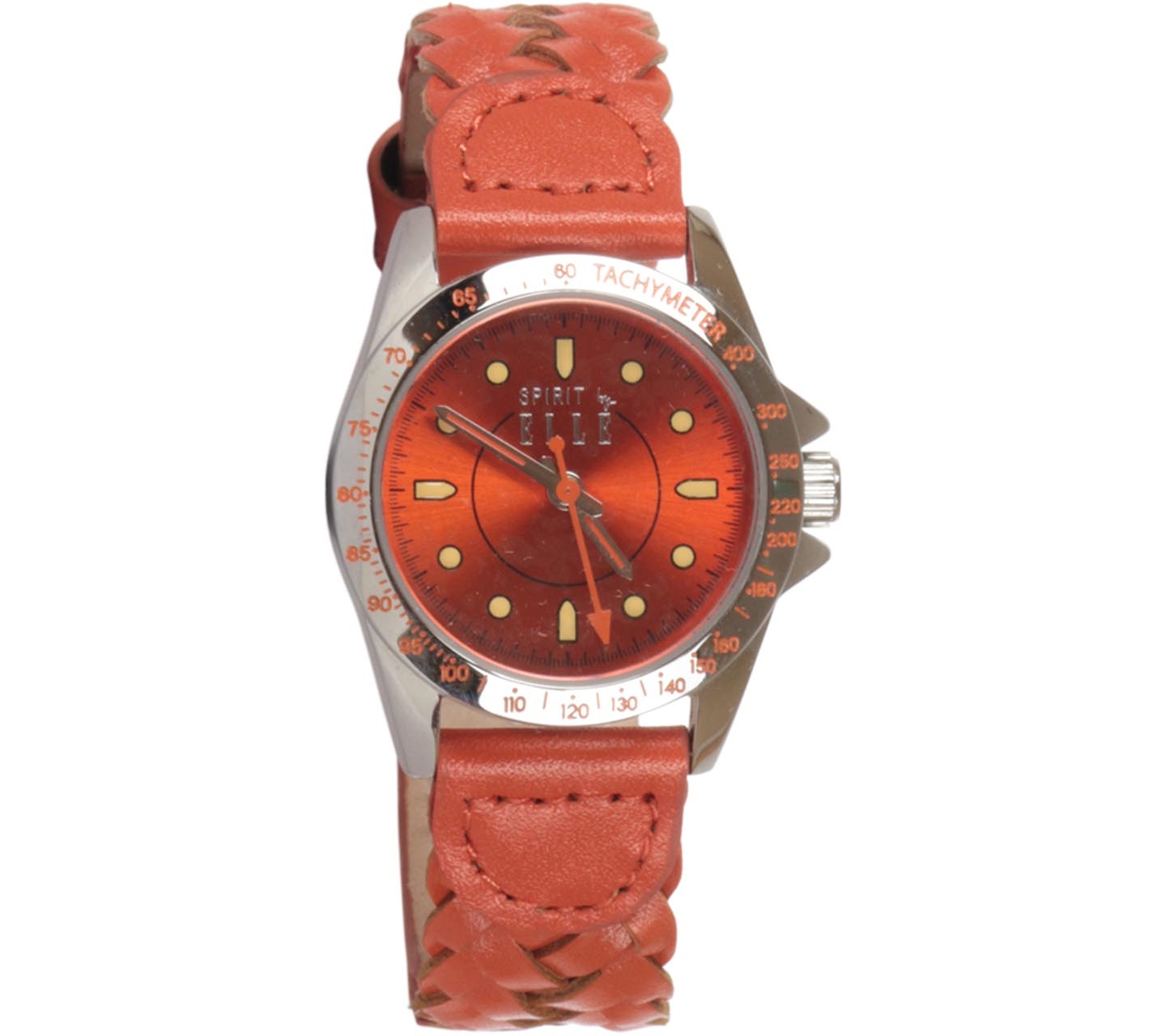 Elle Orange Woven Watch