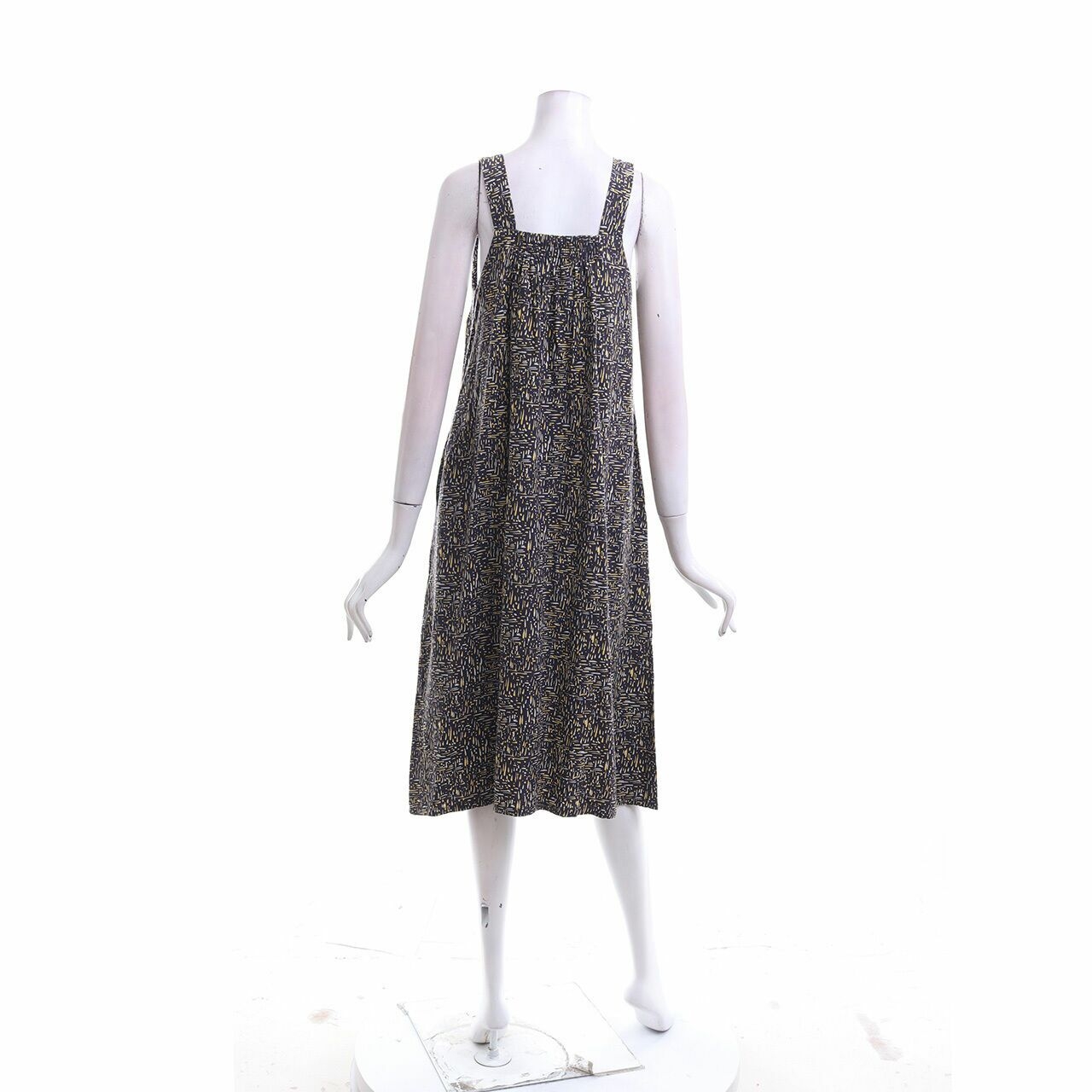 Sare/Studio Multicolor Patterned Midi Dress