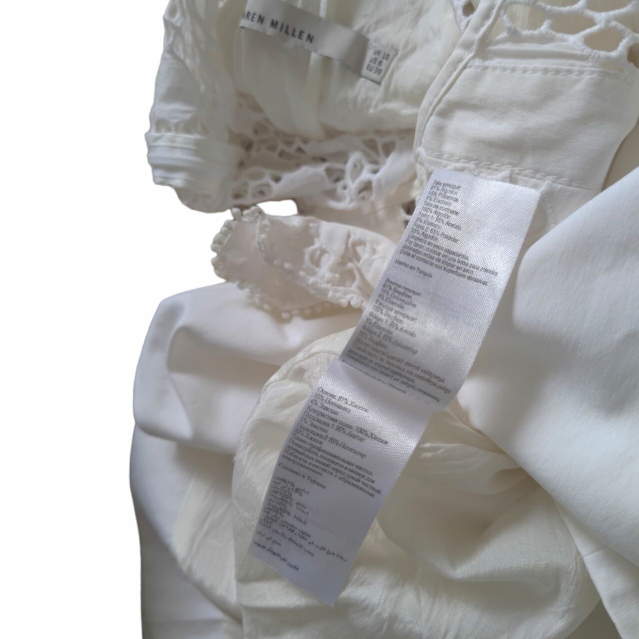 Karen Millen White Midi Dress