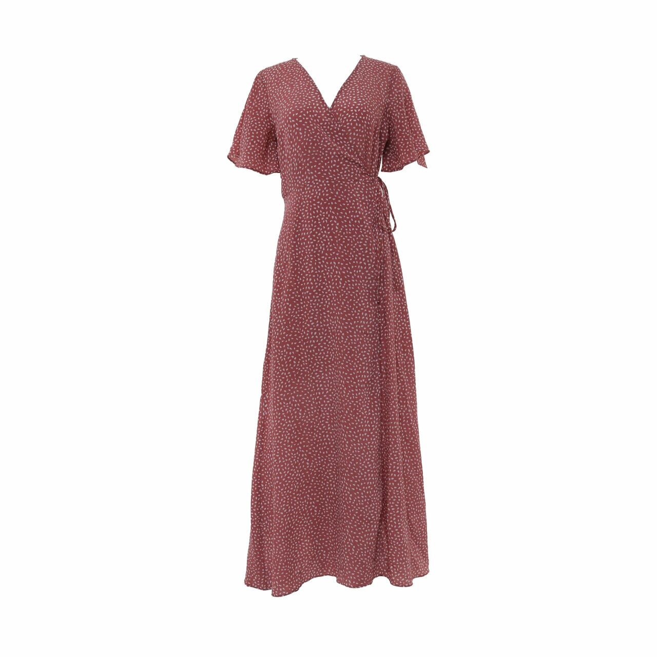 Pomelo. Dusty Pink Long Dress