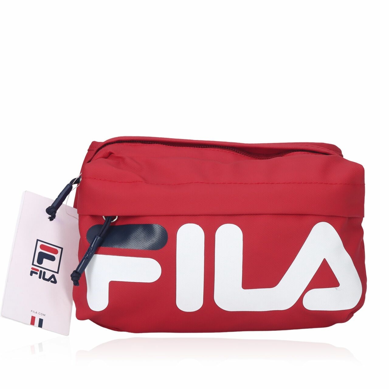 FILA Navy & Red Waist Bag