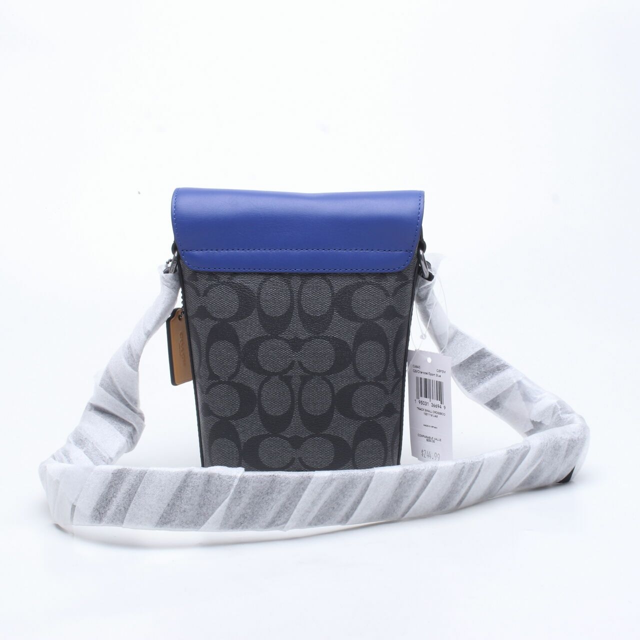 COACH C6845 Track Small Charcoal Sport Blue