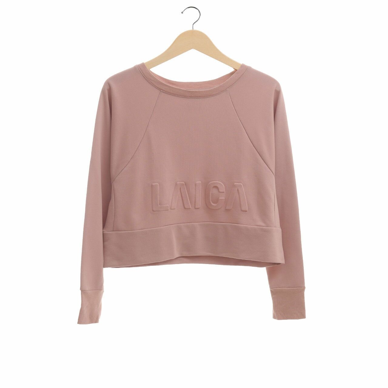 Private Collection Mauve Crop Sweatershirt Sweater