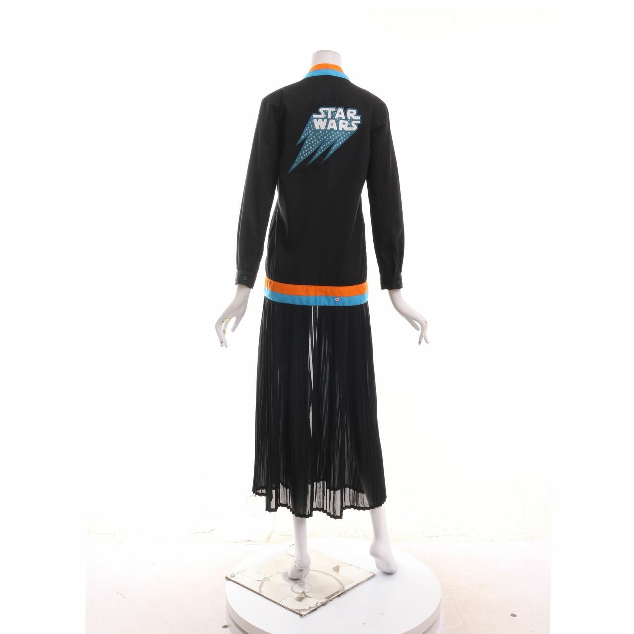 Star Wars Black Overall Midi Dress