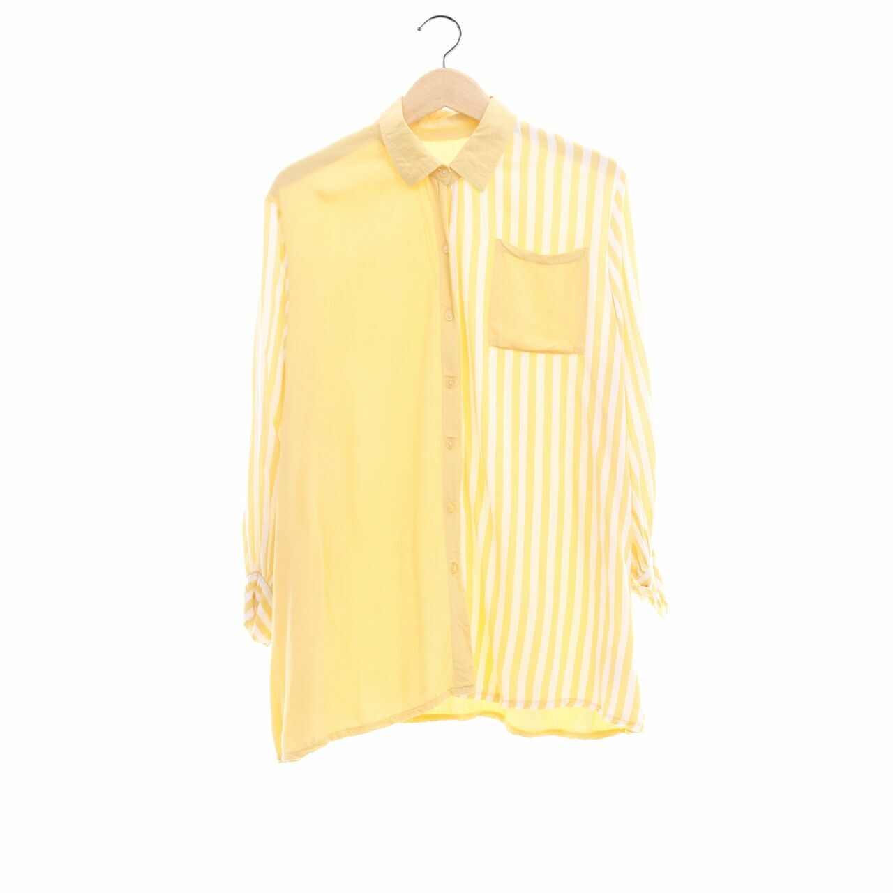 Private Collection Yellow Stripes Shirt