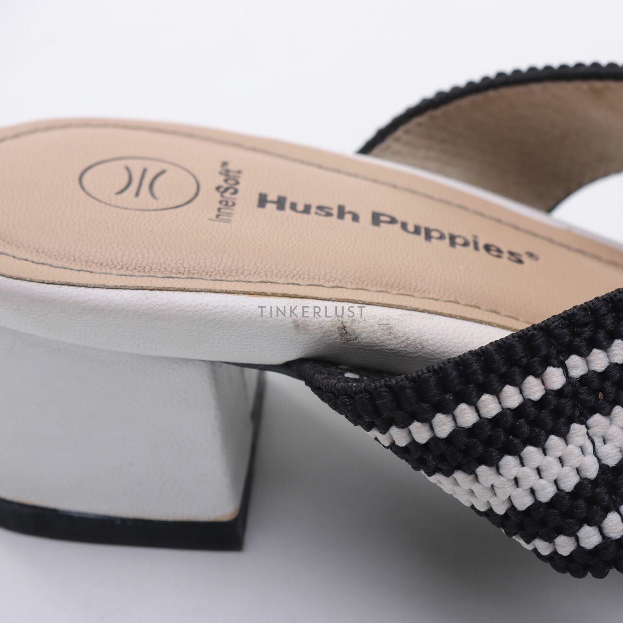 Hush Puppies White Mules Sandals